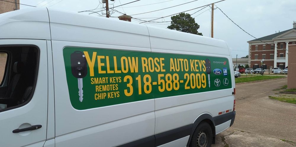 Yellow Rose Auto Keys 