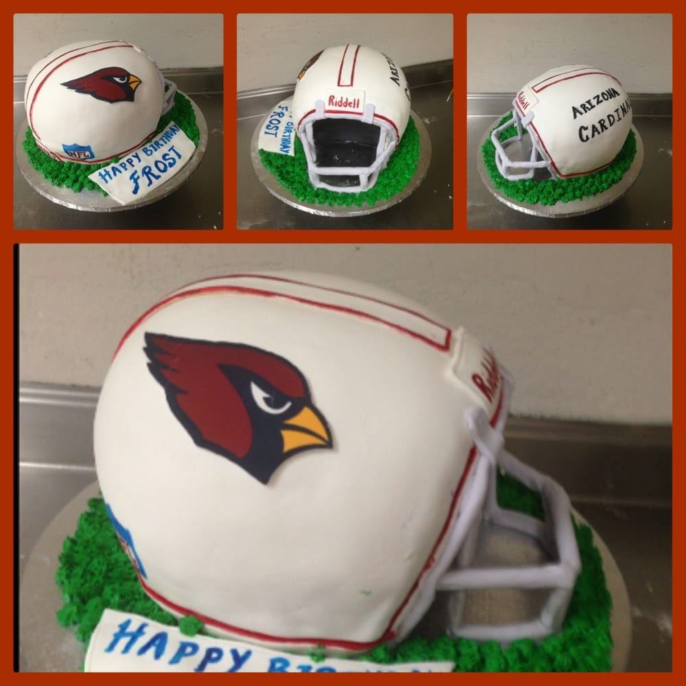 Fondant Football Helmet Cake Yelp