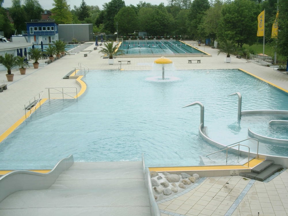 Freibad Rosenau Swimming Pools Jahnstr. 2, Fulda, Hessen, Germany