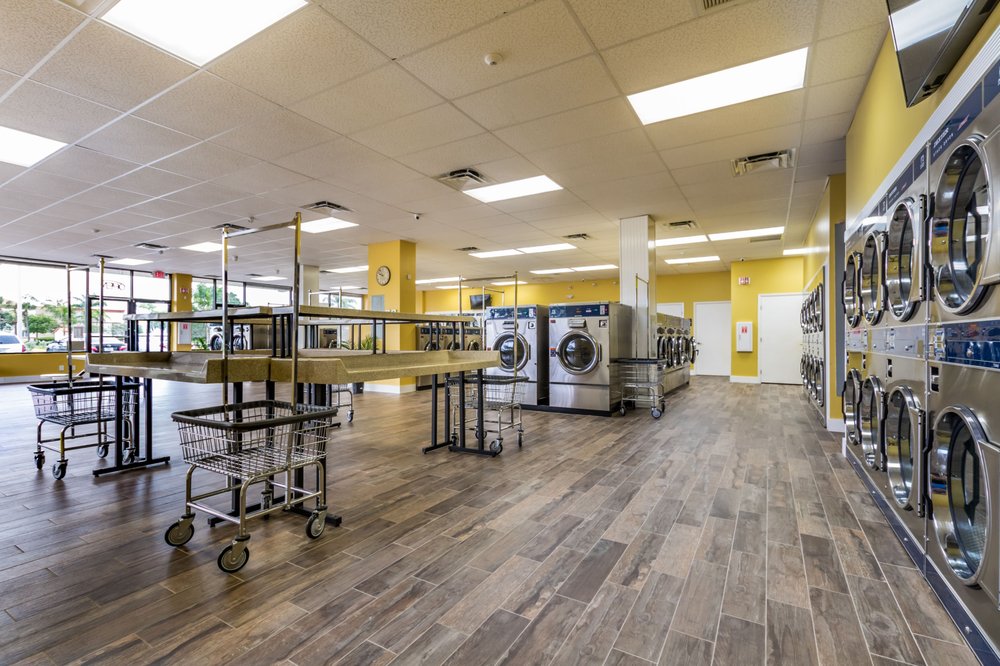 Duds’n Suds Coin Laundry - Laundromat - 1892 Abbey Rd, West Palm Beach - Commercial Laundries Of West Florida Inc