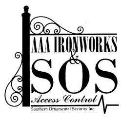 sos iron works fences gates 560 weinacker ave mobile al aaa iron works