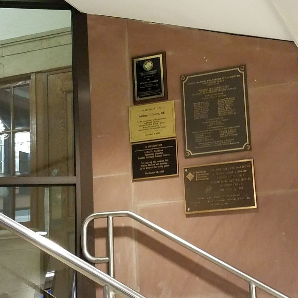 The Hartford Electric Light Company Marker Landmarks & Historical