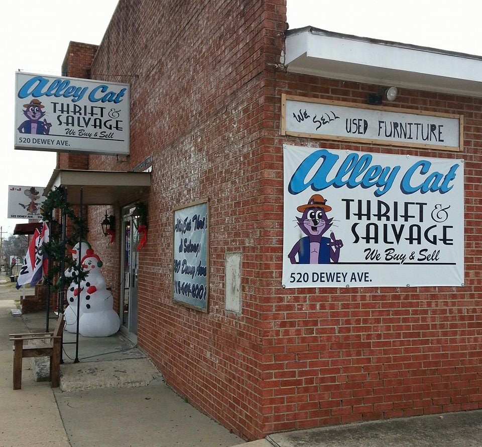 Alley Cat Thrift and Salvage Thrift Stores 520 Dewey Ave, Poteau