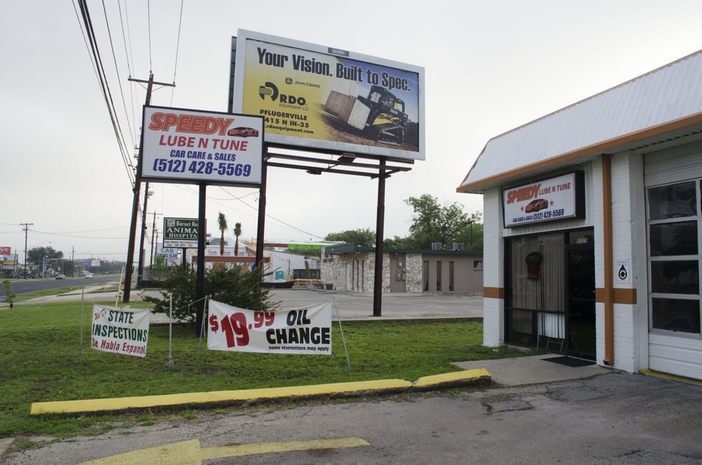Speedy Lube N Tune 20 Reviews Oil Change Stations 8509 Rd, Austin, TX Phone