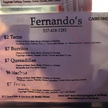 Fernando S Food Truck Champaign Fernando S Food Truck Champaign
