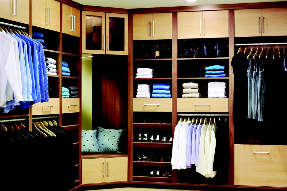 Two Tone Walk In Closets Yelp Photo Of Vermont Custom Closets Williston Vt United States Two Tone