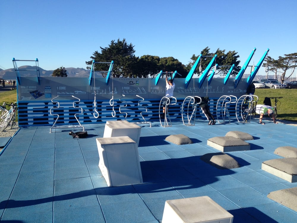 An Outdoor Gym In San Francisco Ca I Love This Idea Great Photo Of Nutrition For Body And Mind San Marcos Ca United States