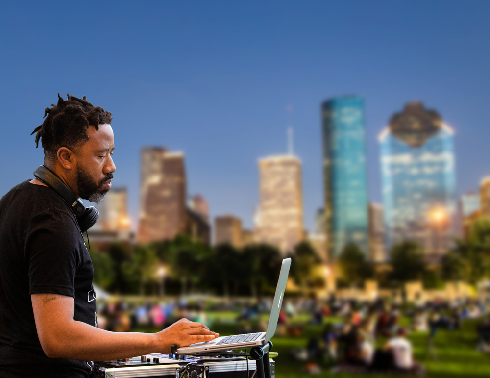 Turntable Tuesdays at The Water Works in Buffalo Bayou Park