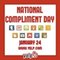National Compliment Day!